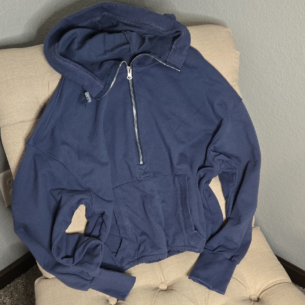 Women's Navy Blue Hoodie